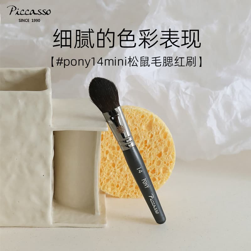 Coreia coreana piccassoPony14mini esquilo contorno de cabelo destaque pequeno pincel de Blush