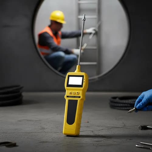 Bomba Para Uso Com Detector Multi Gases Espaço Confinado duravel
