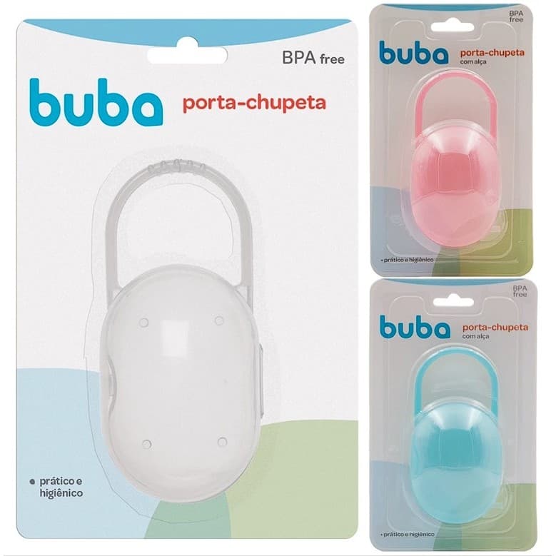 Porta Chupeta Buba Com Alça