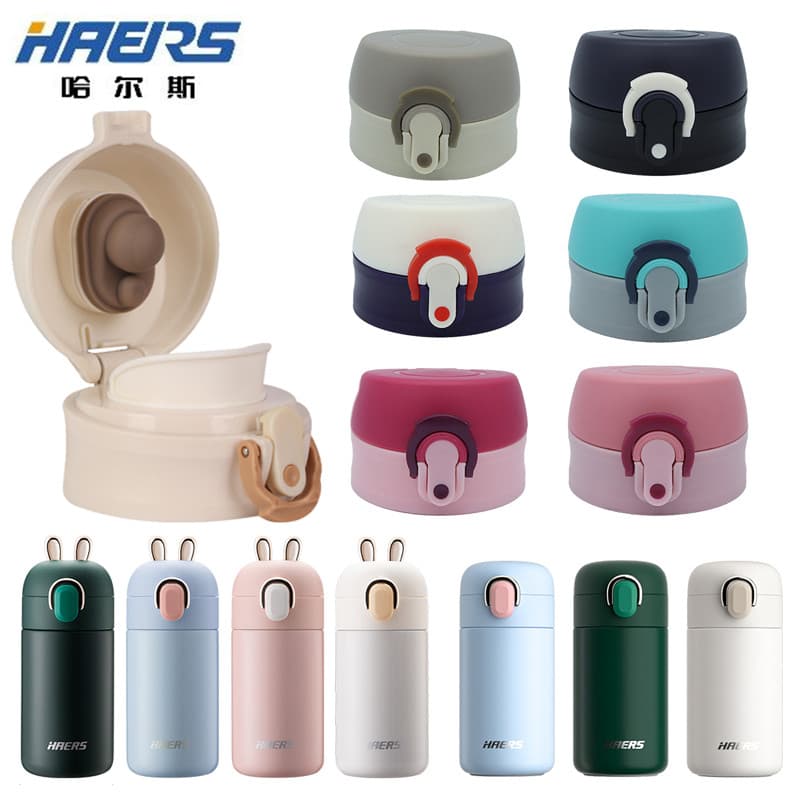 Hals HD-260-97 Blossoming Rabbit Thermos Cup Tampa Bounce Tampa Pote Tampa Copo Cabeça Acessórios HD-450-97