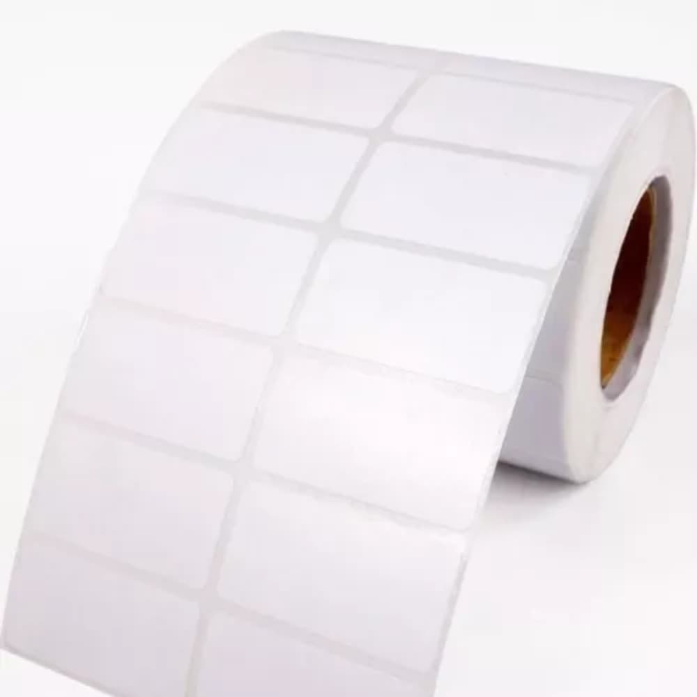 Kit C/ 5 Rolos Etiqueta Térmica 40x25 2 Colunas P/ Full - 10000 Etiquetas