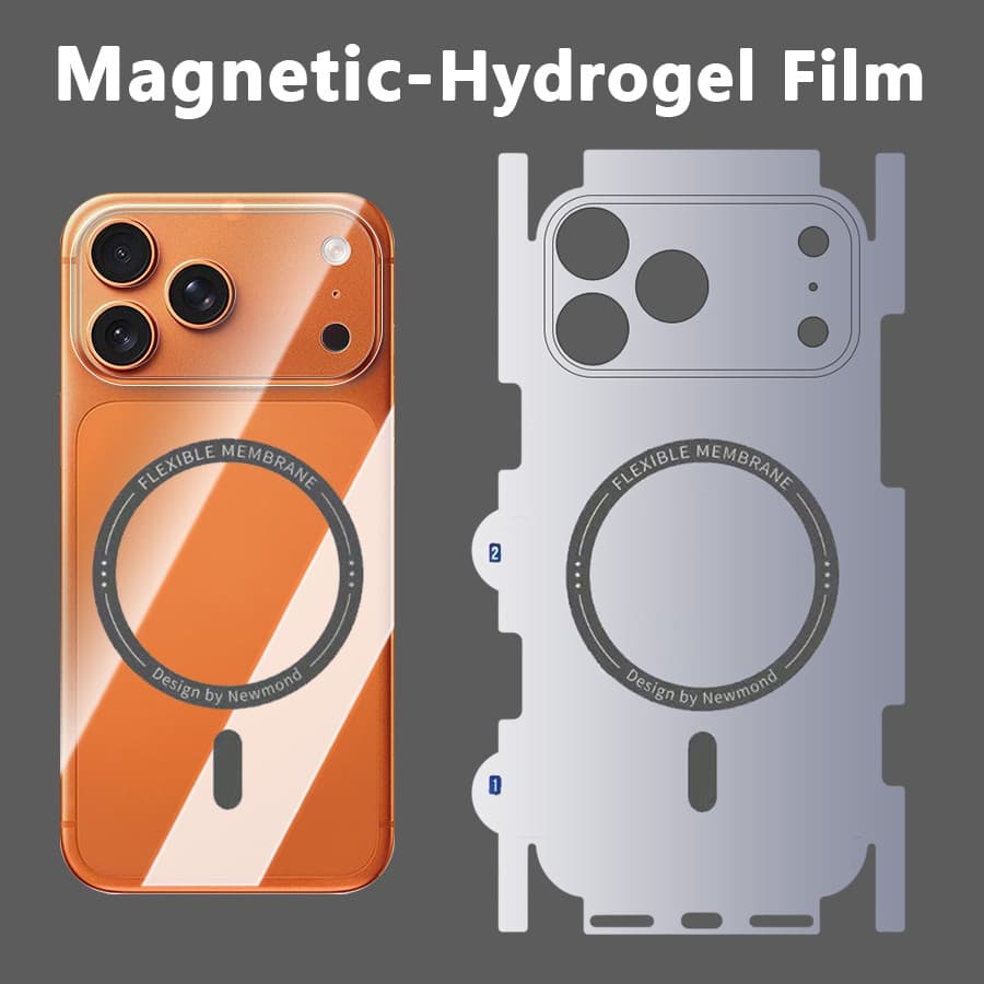 Filme Traseiro Macio Magnético De Cobertura Total Para iPhone 17 16e 15 14 13 12 Plus Pro Max 12 13 Mini