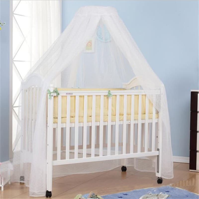 2026 Novo 1 Peça Rede Mosquiteira Para Bebês Verão Malha Cúpula Quarto Cortina Redes Decoração De Cama Meninas , Criança