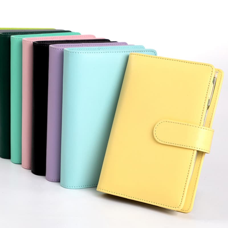 2026 Novo Caderno De Pasta De Orçamento PU-Para Gerenciamento Financeiro , Economizando Dinheiro , Envelopes , Organizad