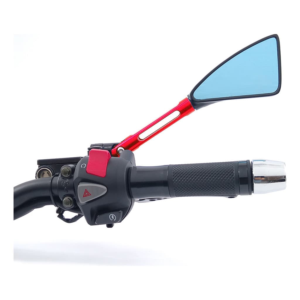 Retrovisor Esportivo Universal Anti-Reflexo Para Moto Motocicleta Pontas