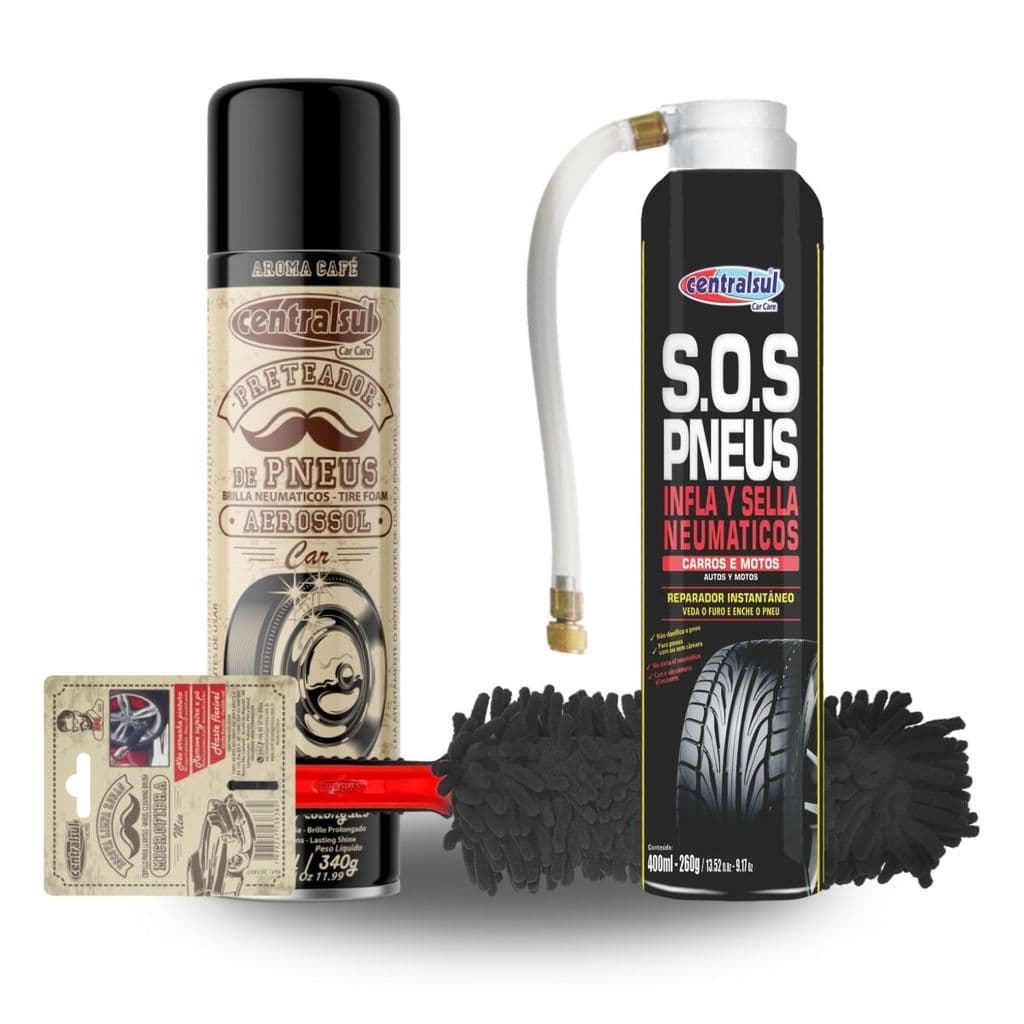 KIT PNEUS PREMIUM C/3 ITENS CENTRALSUL