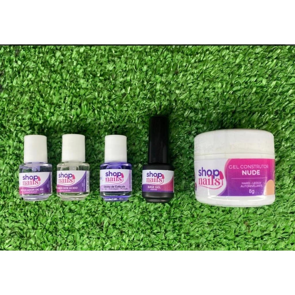 Kit Iniciante Control Gel Unhas em Gel – pH, Primer, Gel Base e Óleo de Cutículas | Treino e Autocuidado Shop Nails