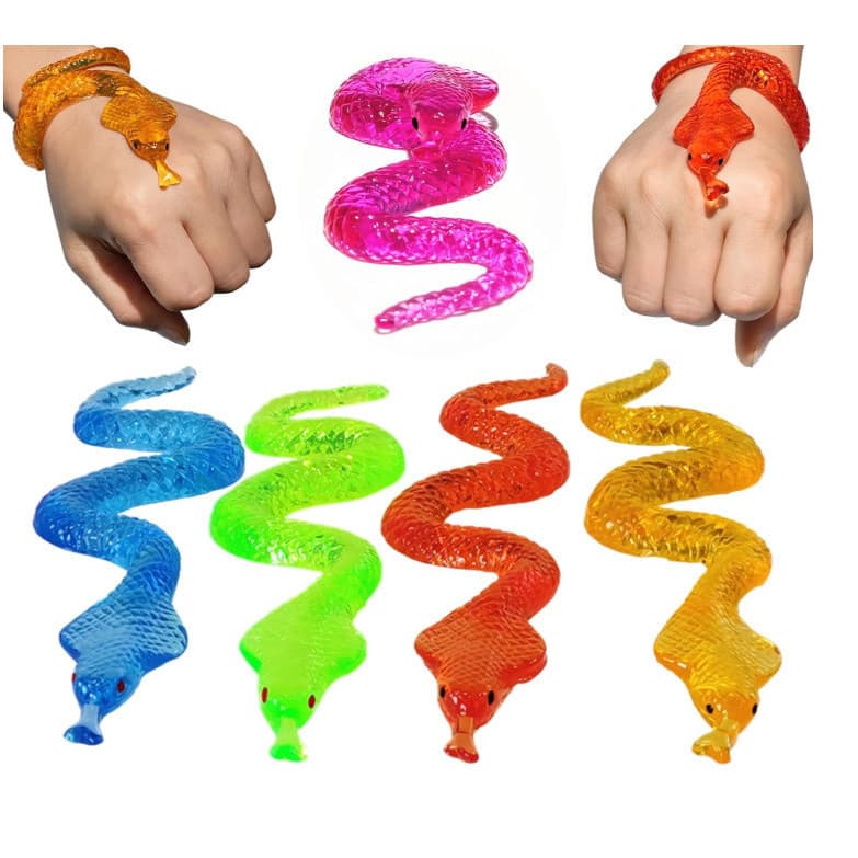 Cobra Pegajosa Estica e Gruda | Brinquedo Divertido Infantil - 1Un Sortida