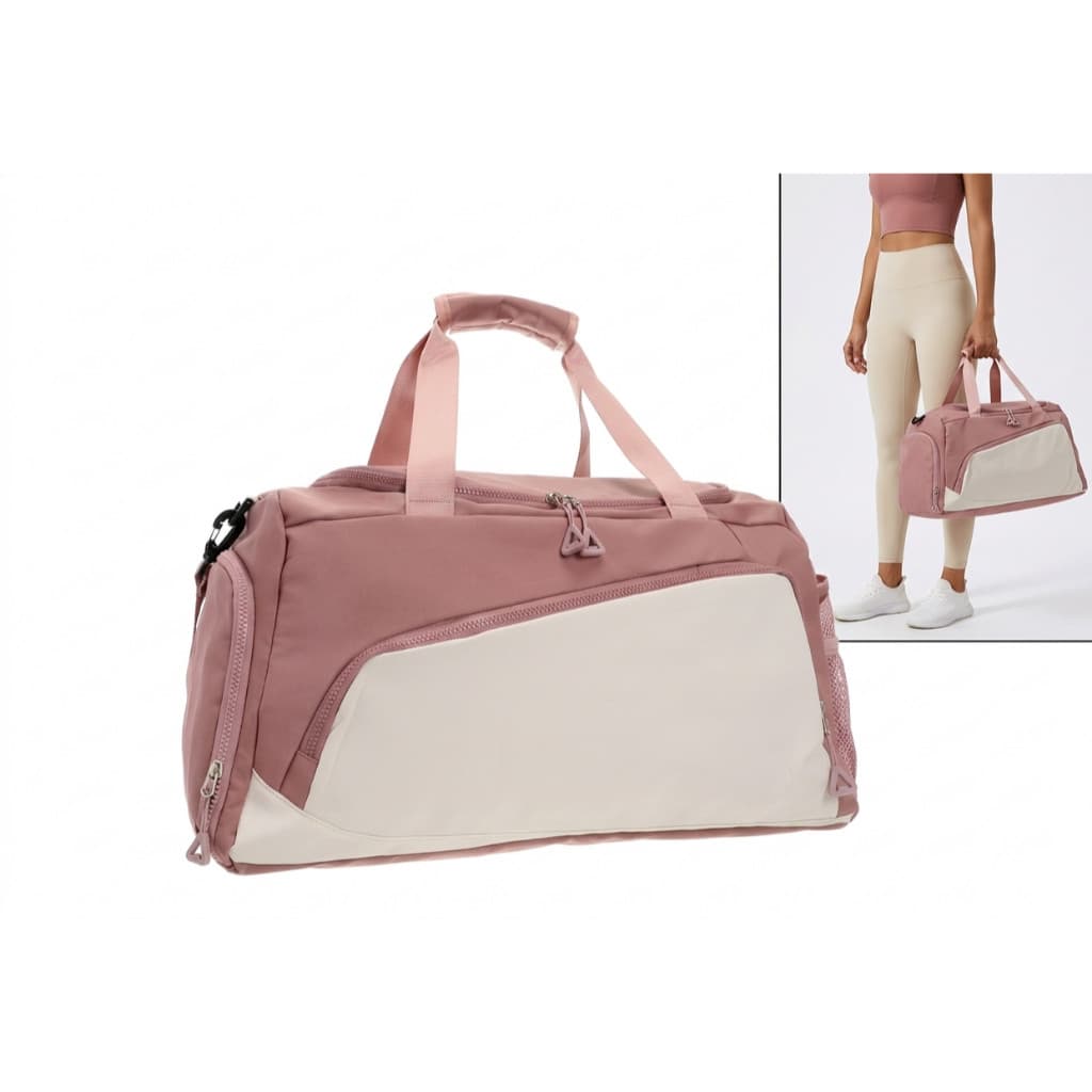 Bolsa esportiva Oxford, adequada para academia e viagens, bolsa grande feminina, equipada com alça de ombro, unissex, à
