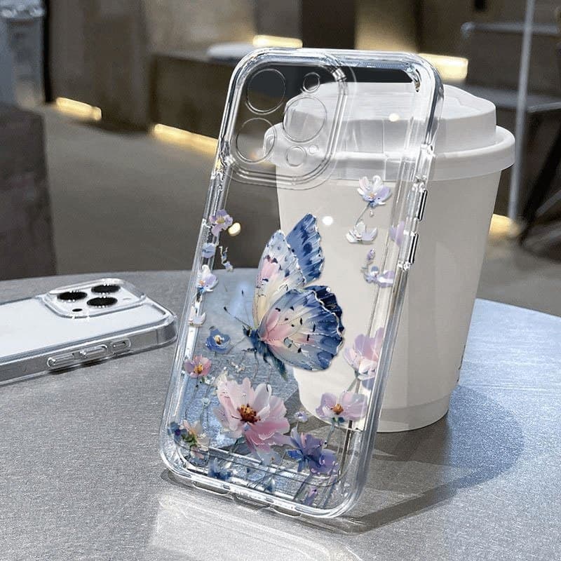 Fundas Minimalistas Transparentes con for iPhone 7 8 12 13 14 15 16 17 PRO PROMAX PLUS AIR 16E 17AIR X XS XR XSMAX