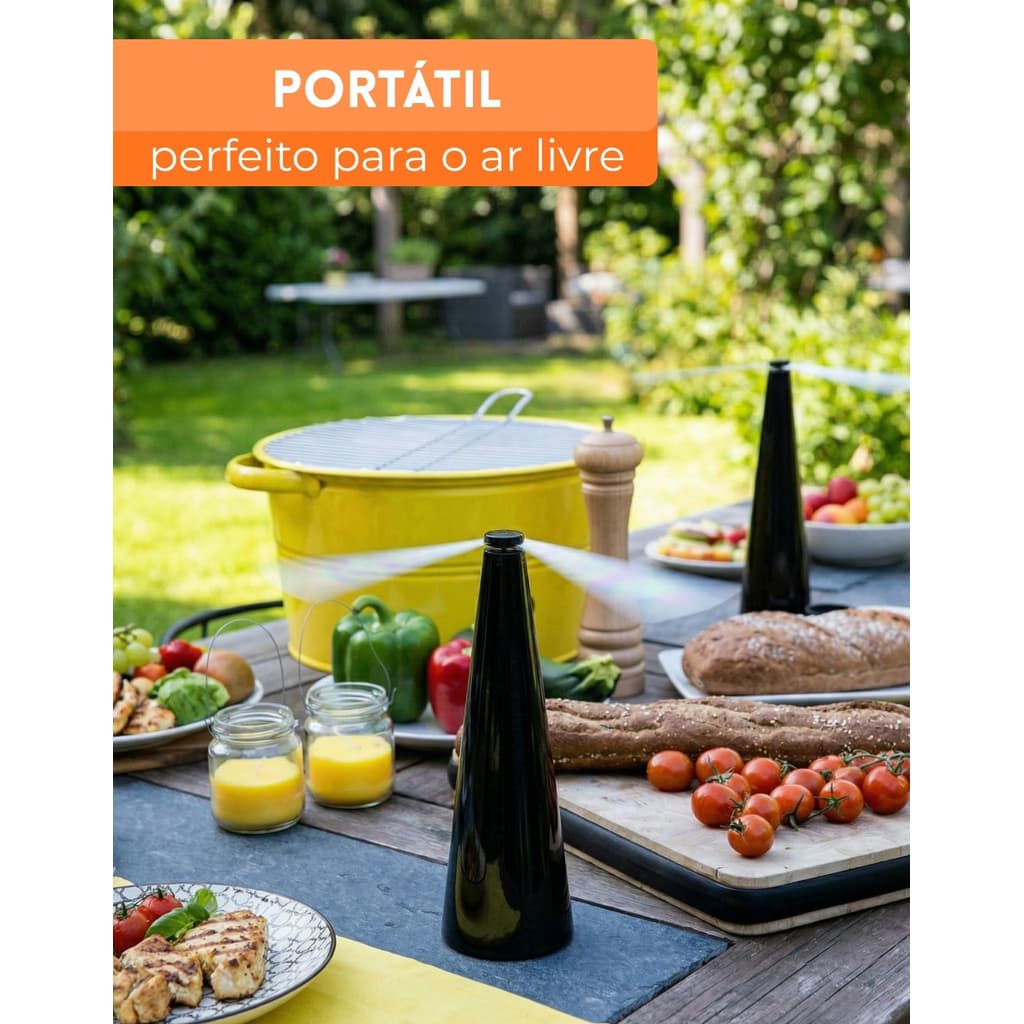 Ventilador Portátil  Para Mesa Repelente de Insetos Anti Moscas - Clink