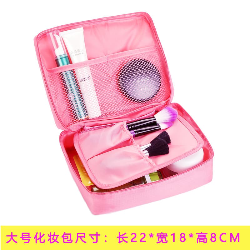 Multifuncional à prova dwaterproof água Oxford pano de armazenamento viagem portátil duplo saco cosmético feminino grand