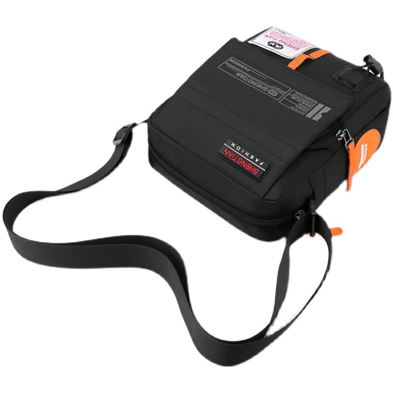 Leve impermeável Oxford pano bolsa masculina moda versão coreana na moda pequena mochila Street Wear esportes bolsa de o