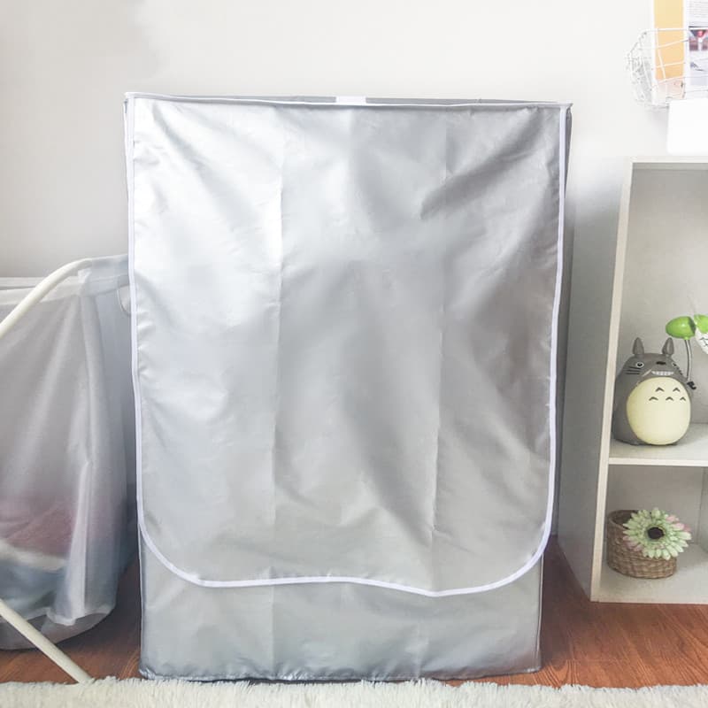 Varanda Wave Wheel Top Open Cover Capa para máquina de lavar Protetor solar à prova d'água Little Swan Capa antipoeira T