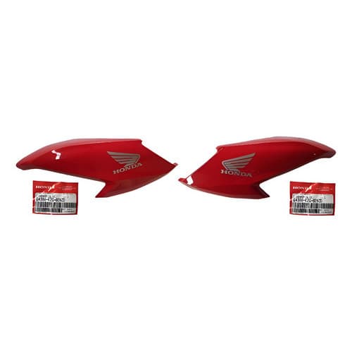 Par Aba Do Tanque Fan 160 2022 Vermelho Original Honda Vermelho
