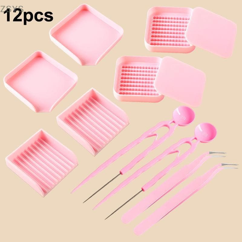 [ZSYS] 12 Pçs/set s Hama Beads Clipe Feito À Mão DIY 2.6mm Ferramenta Artefato Caneta Agulha Pá Placa Para Ferramentas D