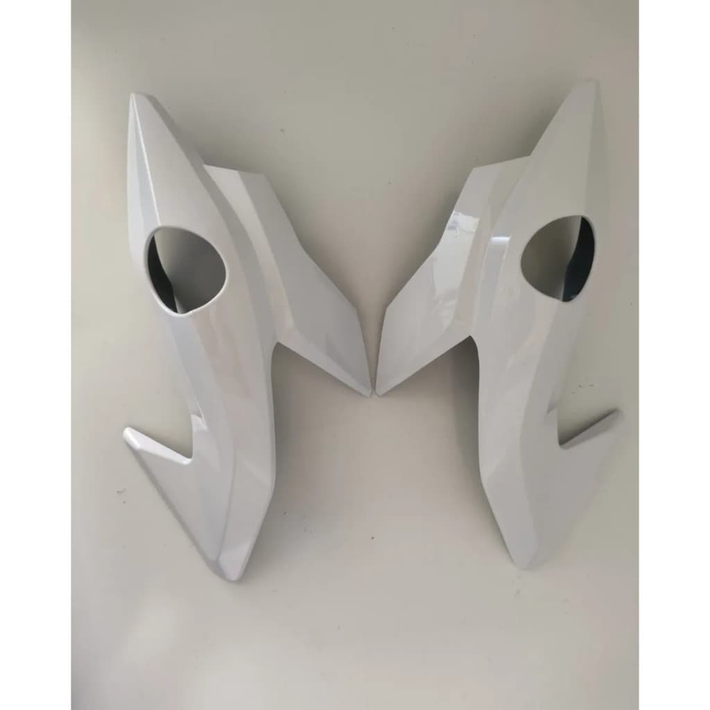 Carenagem Lateral Farol Bananinha Titan160 Branco Par