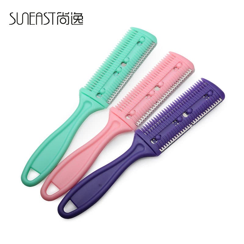 Shangyi corte de cabelo cabeleireiro pente desbaste pente corte de cabelo ferramentas de cabeleireiro