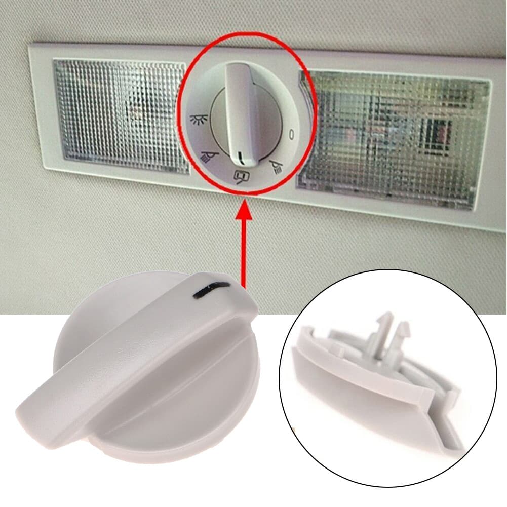 Interruptor De Luz De Leitura Do Tejadilho Traseiro AZP Para Skoda Beige Gray 6Q0947291A