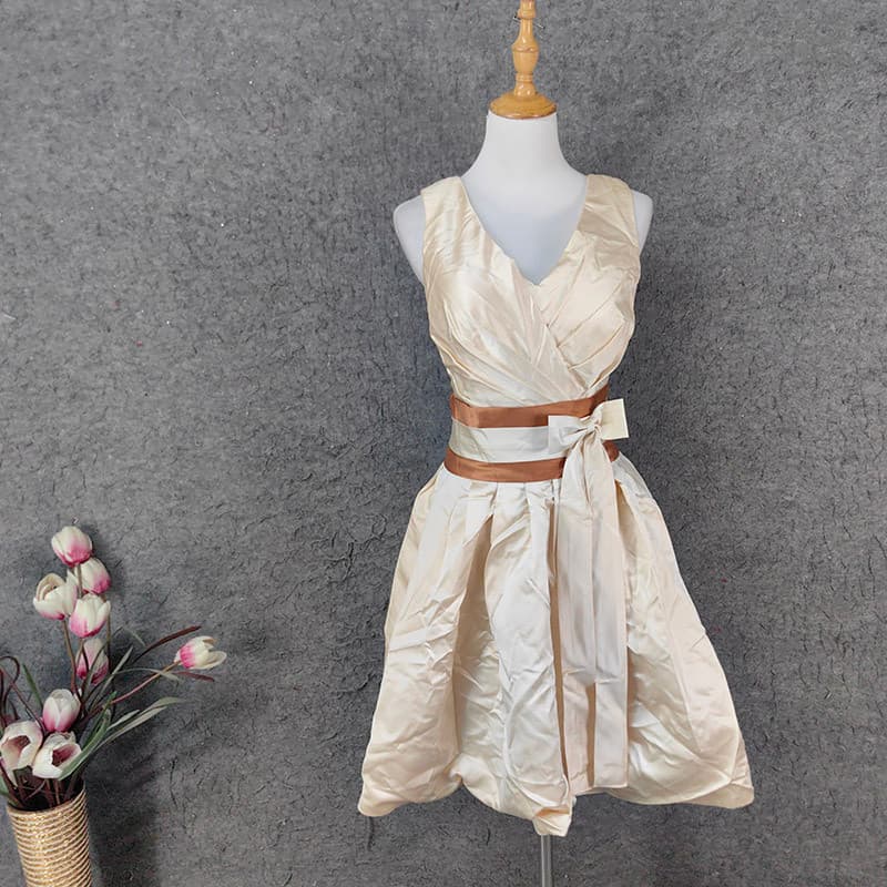 Vestido de aniversário simples uma bainha vestido curto Casual simples todos os dias mais magro olhar vestido saia curta