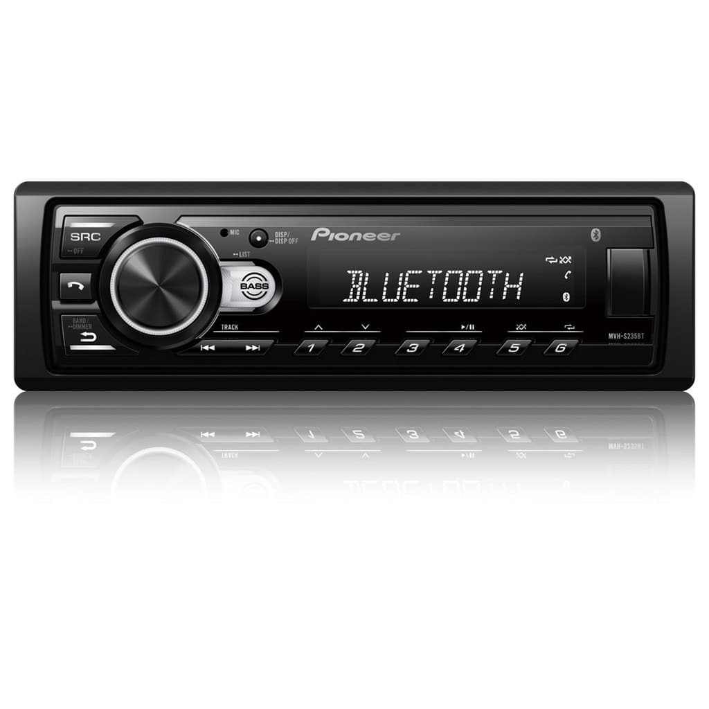 Media Receiver Bluetooth, Bass Bost e SWC Pioneer MVH-S235BT