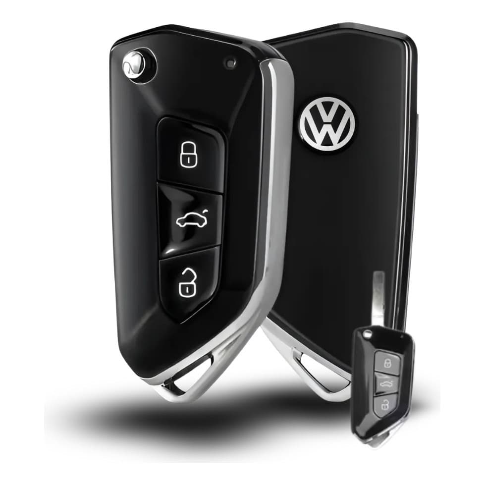 Chave Canivete Adaptação Gol Voyage G6 G7 Jetta Fox