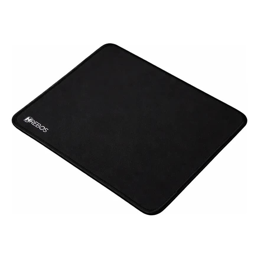Mouse Pad Pequeno Antiderrapante Confort Preto 25x20cm