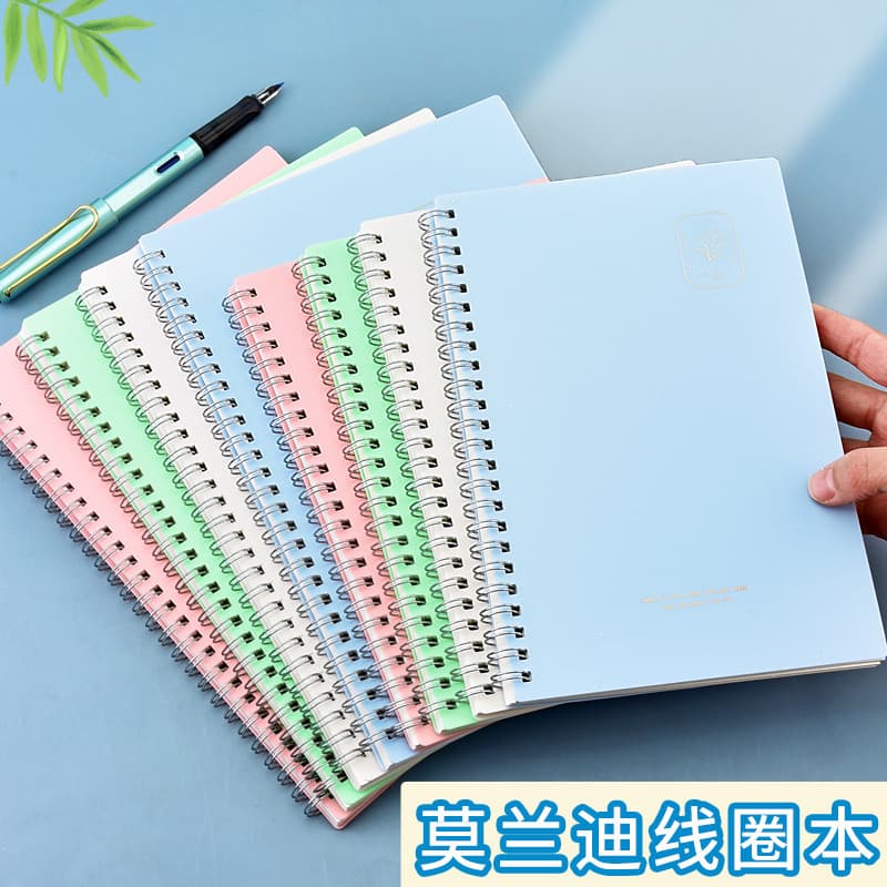 Morandi Coil Notebook Notebook 2025 Novo Estilo B5 Simples Alto Valor Espessado Pós-graduação Pós-graduação Pós-graduaçã
