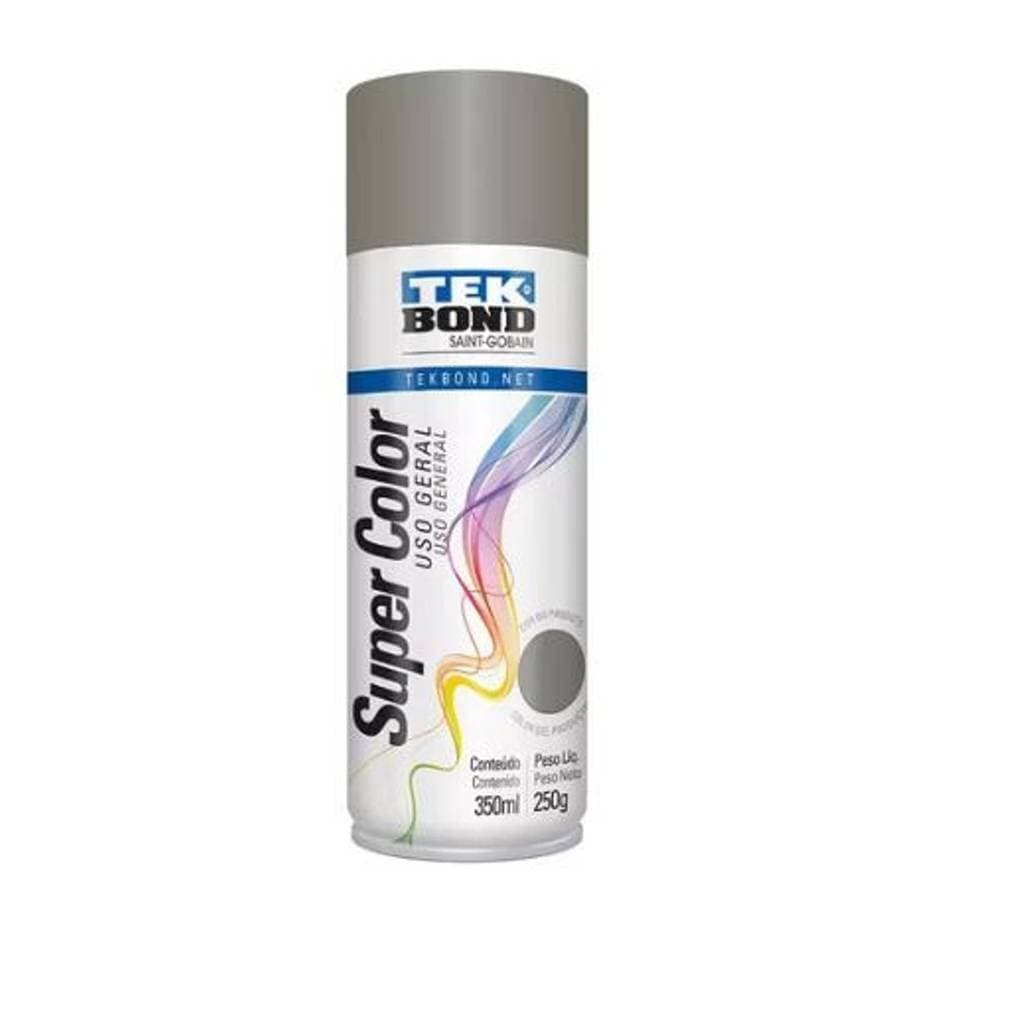 TINTA EM SPRAY PLATINA PARA USO GERAL TEKBOND