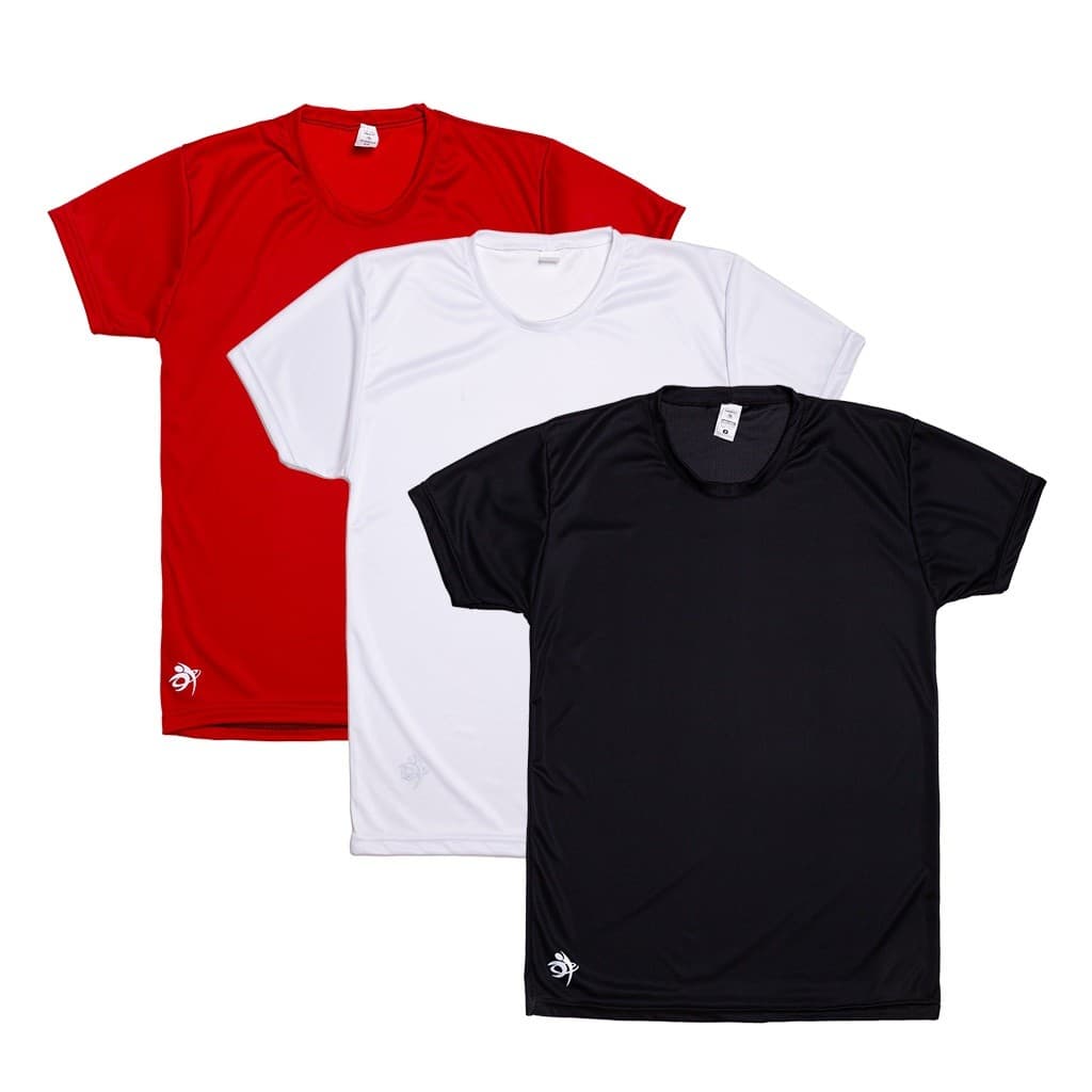 kit / Conjunto 3 Camisetas Dry Fit Masculina Casual- Treino- Academia- Esportes - Corrida - Futebol