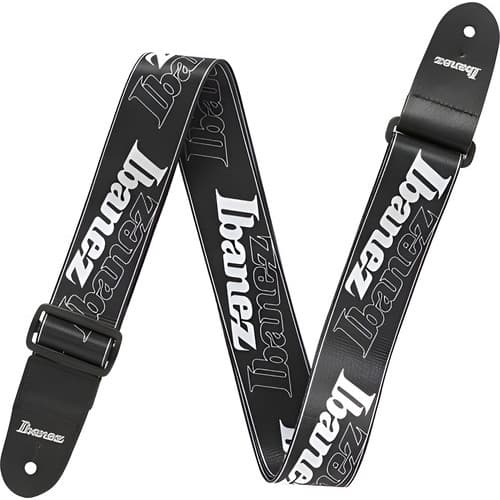 Correia Ibanez Gsd50 P6 Design Strap P Guitarra Violão Baixo - Preto