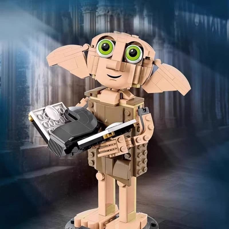 403 PCS Lego Blocos de Construção Harry Elf Dobby Coleção Modelo Montagem Brinquedo Educacional Presente para Menino