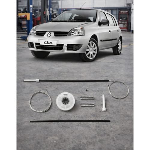 Kit Reparo Máquina De Vidro Renault Clio Elétrico Dianteiro