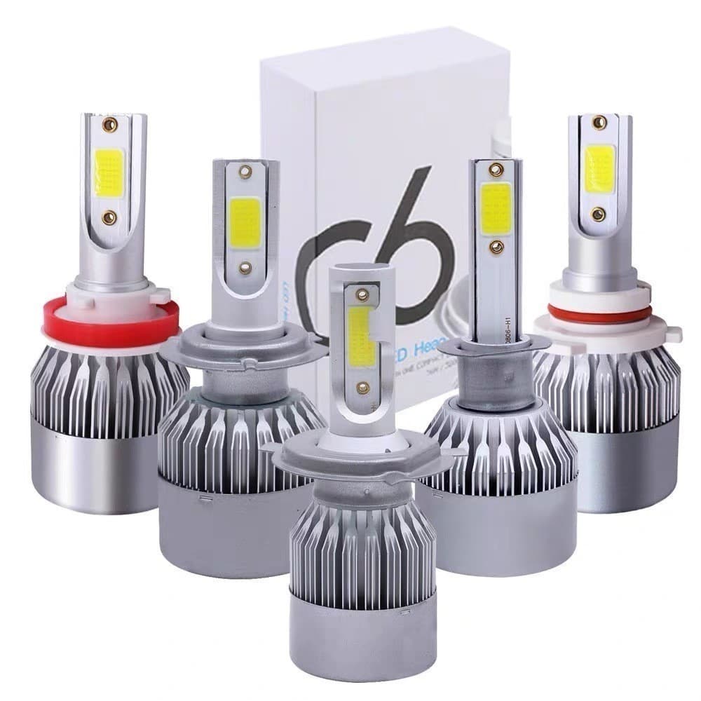 Par de Lâmpadas C6 Super Led 6000K Diversos Modelos Para Carros 24V Ming