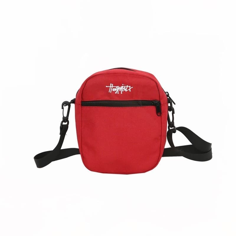 Versão coreana ins esportes pequena mochila japonesa Street Wear saco do mensageiro masculino Casual estudante bolsa de