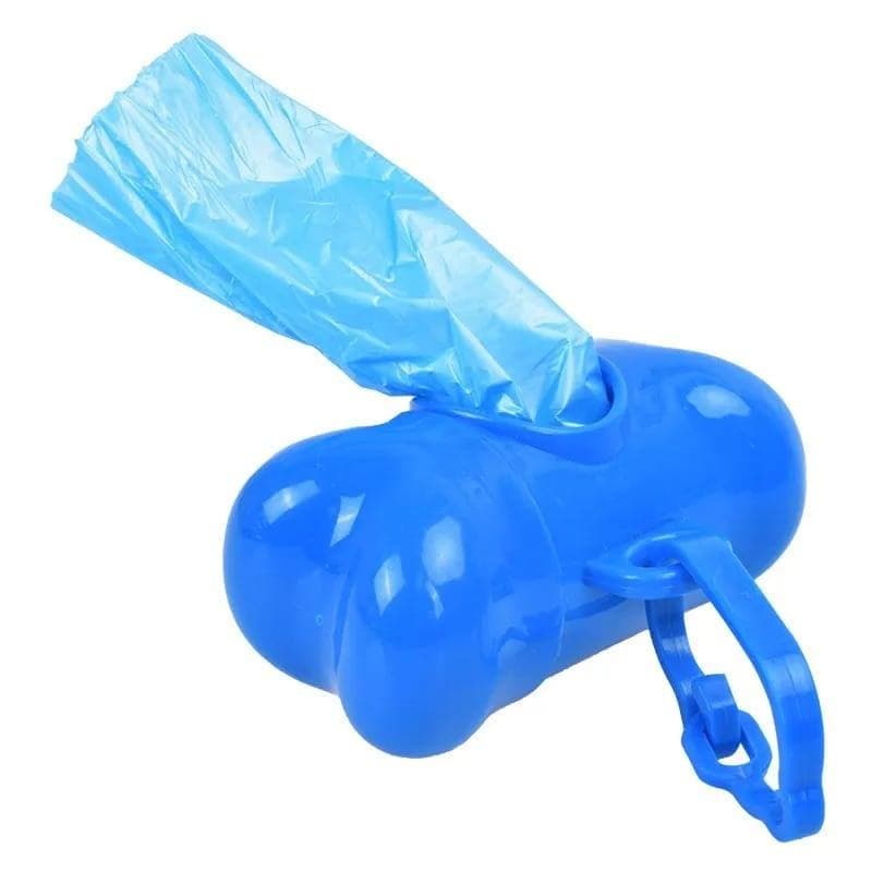 Jogo kit Porta Cata Caca Pet Com 2 Refis Saco Higiênico Coco