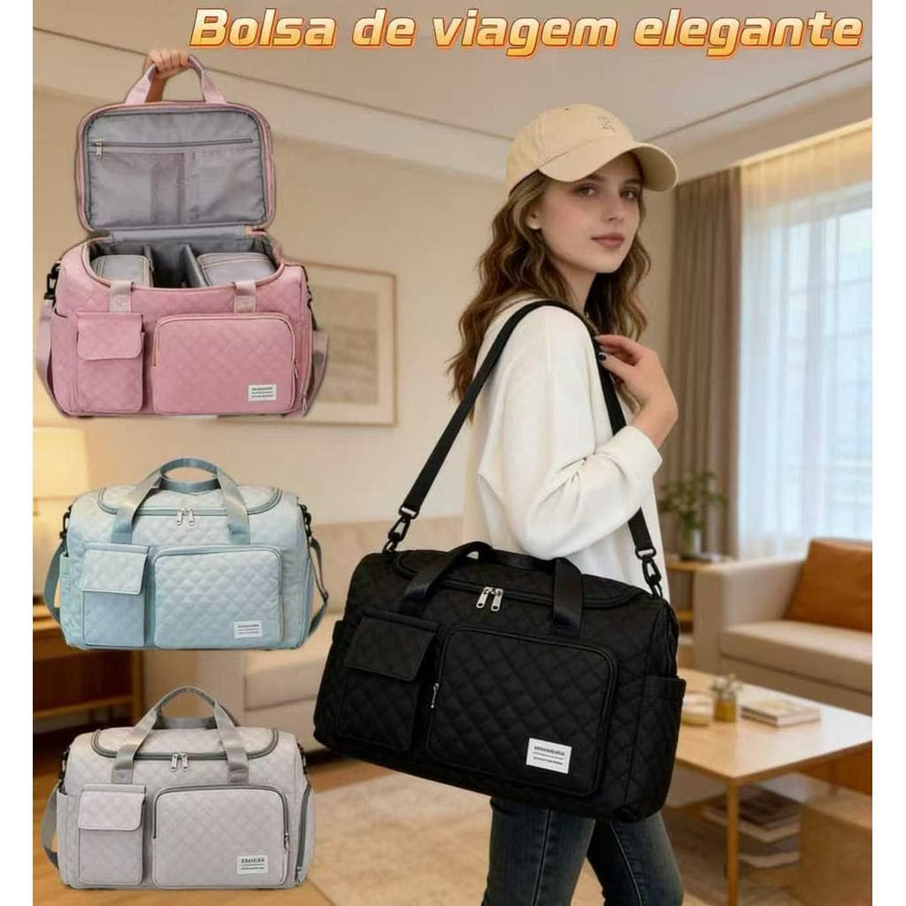 Bolsa de viagem dobrável, leve, fácil de guardar, bolsa de mão, grande capacidade, Para viagens curtas, Natação,Academia