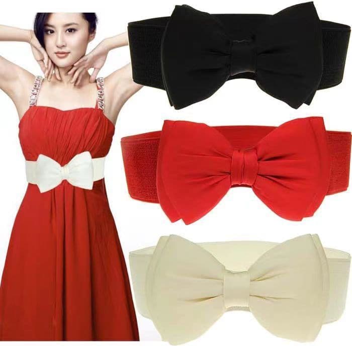 Cinto elástico de chiffon estilo coreano para mulheres, cinto largo decorativo versátil para acessórios de vestidos e sa