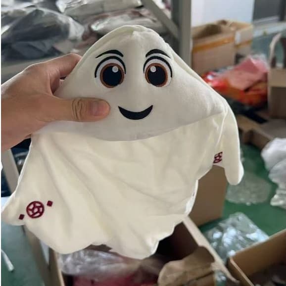 Mascote de Pelúcia da Copa do Mundo de Futebol 2022, Boneco com Almofada Flutuante