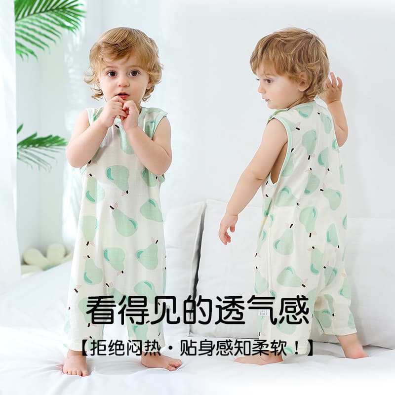 Bebê colete macacão verão estilo fino Super bonito bebê sem mangas roupas de proteção da barriga roupas de verão puro al