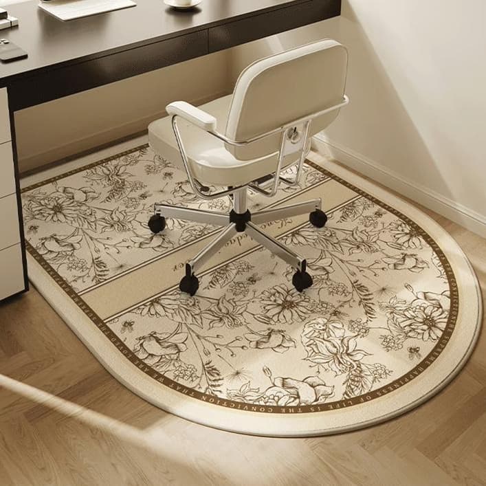 Tapete para pés, quarto doméstico, sala de estar, computador, cadeira, resistente ao desgaste, antiderrapante, isolament