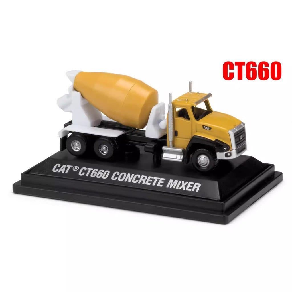 Modelo de Veículo de Engenharia Mini CAT CT660 - Brinquedo de Simulação em Liga Metálica para Presente