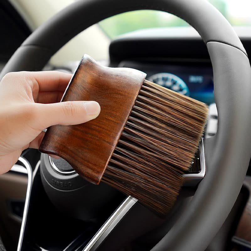 Escova de limpeza de saída de ar interior do carro pequeno suprimentos de carro Daquan lavagem de carro escova macia int