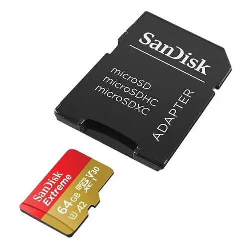 Cartão De Memória Micro Sdxc Extreme Classe 10 170mb/s 64gb