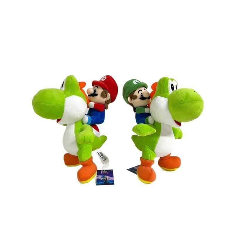 Brinquedo de pelúcia do Mario Yoshi, boneco de dinossauro, mercadoria de jogos, decoração