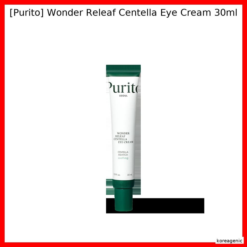 [Purito] Creme De Olhos Wonder Releaf Centella 30ml/Calmante , Hidratante