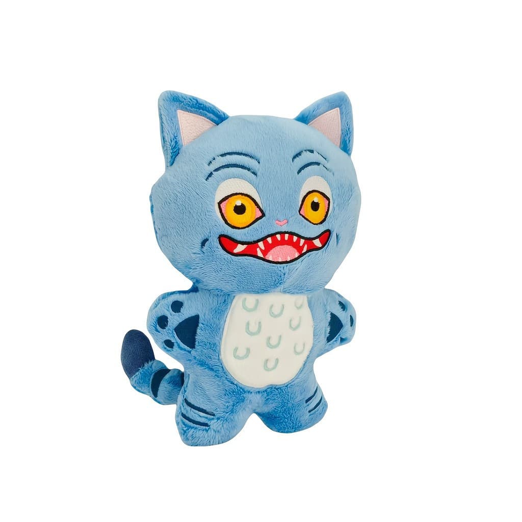 23cm K-POP Demon Hunters Brinquedo De Pelúcia Bonito Tigre Azul Boneca Presente De Aniversário Natal