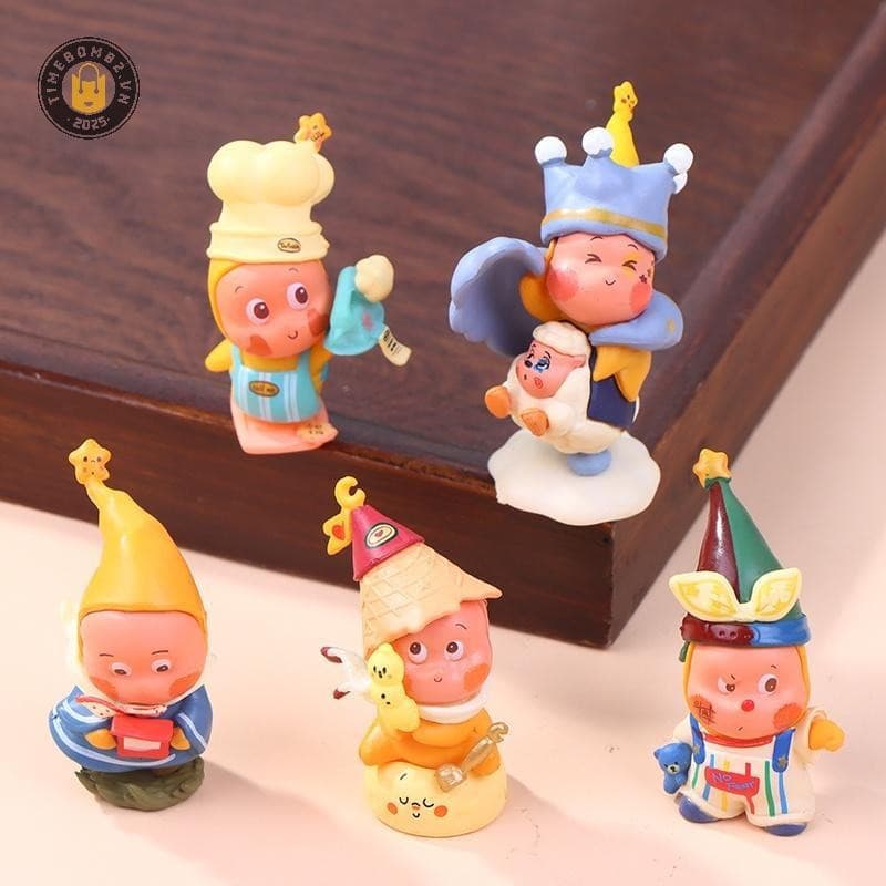 { TB & Bag } Estrela Dos Desenhos Animados Estatueta Em Miniatura DIY Carro Brinquedos Mini Enfeites .