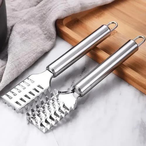 2 Escamador Removedor Tira Escama De Peixe Inox Profissional