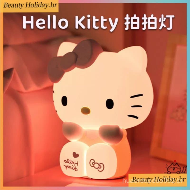 Hello Kitty , Luz Noturna LED , Surpresa De Presente De Aniversário Fofa De Menina Humorosa